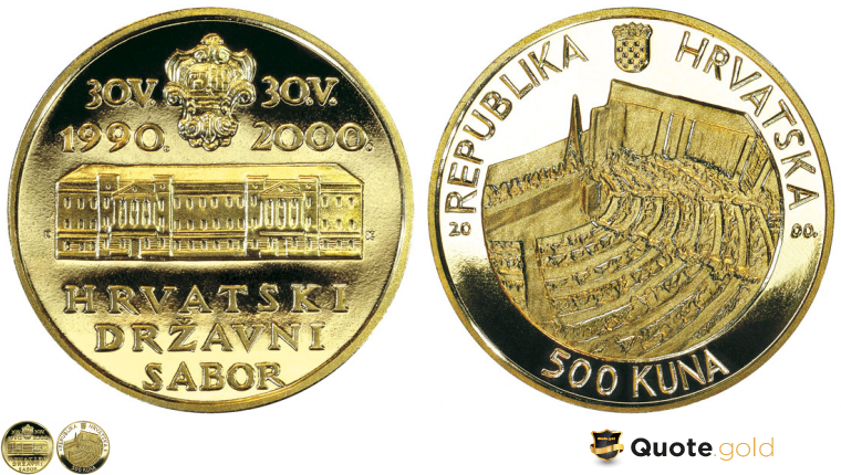 Croatian State Parliament Constitution - 10 years