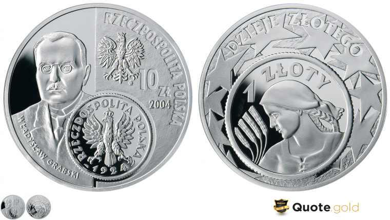 Coinage Designs of Dzieje Z - 80 years