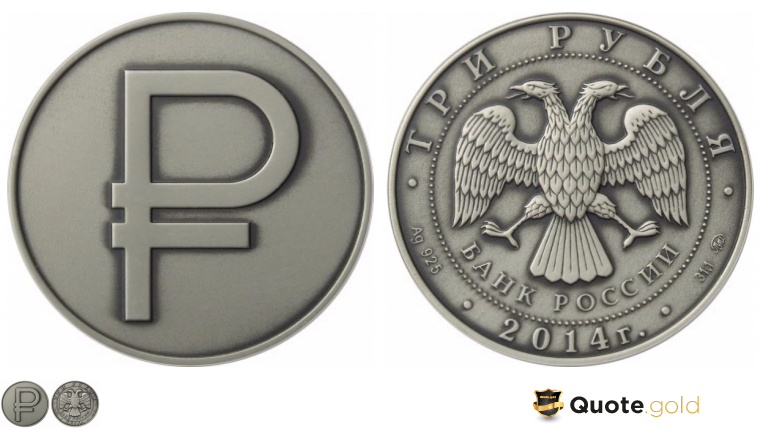 Symbol of the Ruble