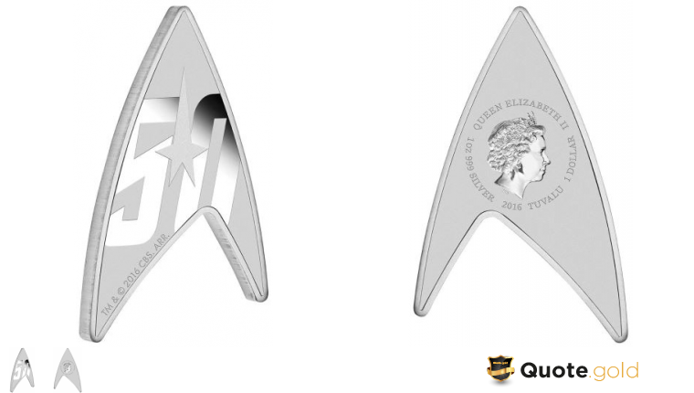 Starfleet Delta Shield - 50 years