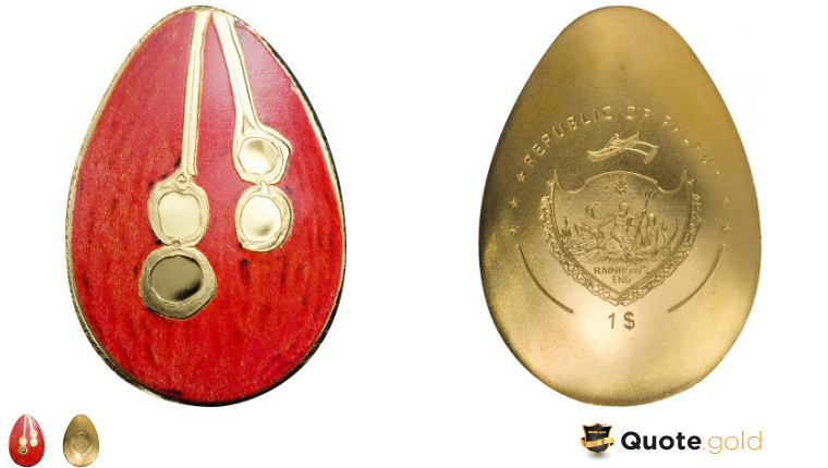 Golden Curved Egg