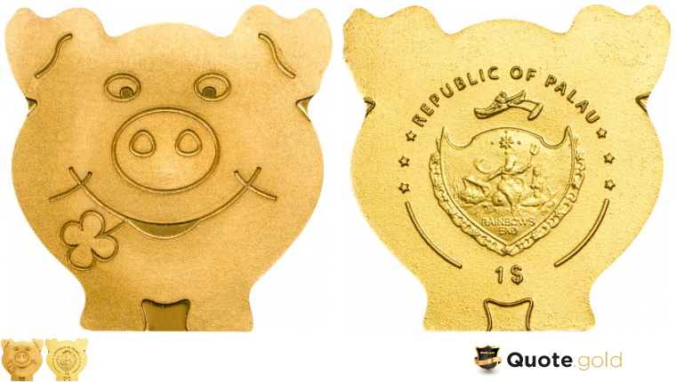 Golden Lucky Pig