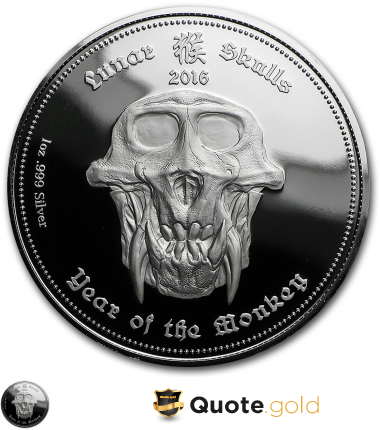 Skull -  Year of the monkey -  Year of the monkey