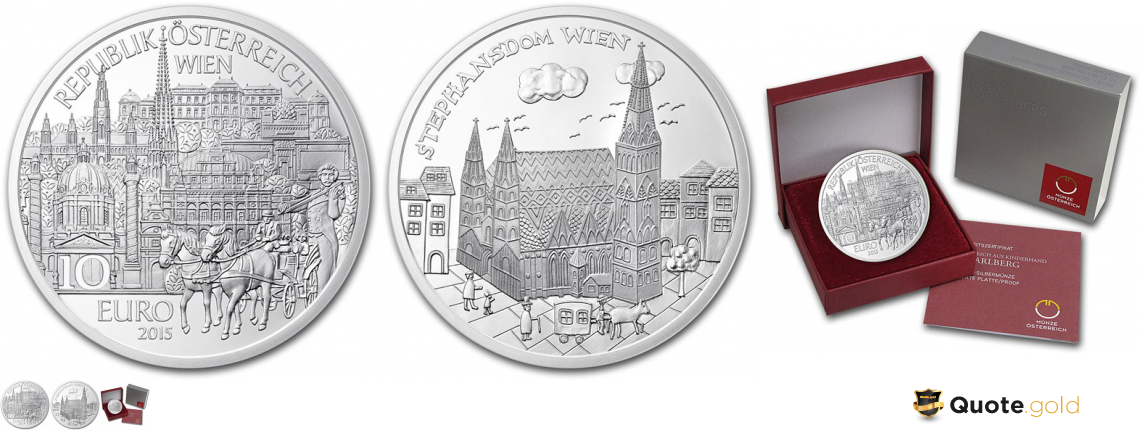 Vienna - the 7th Piece by Piece Coin for Collectors