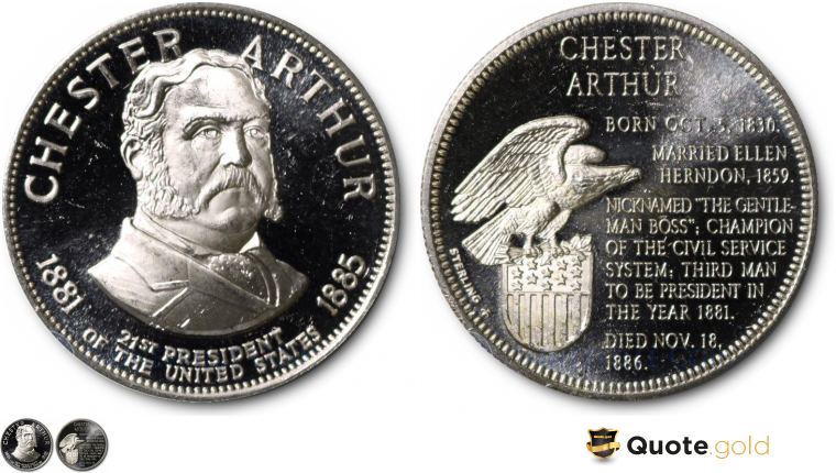 Chester Arthur 21st President