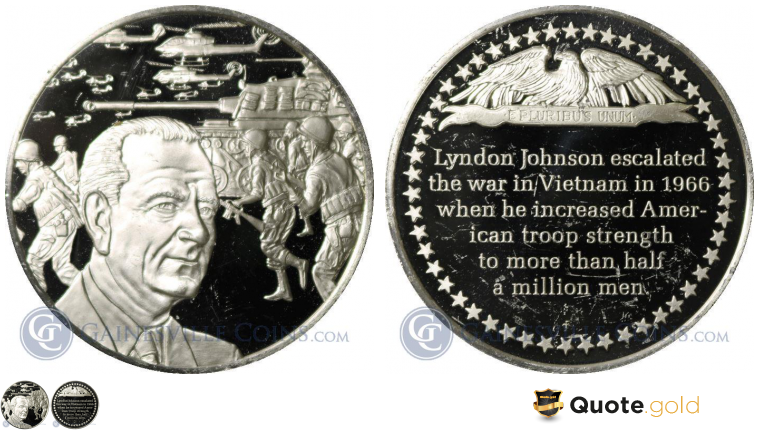 Lyndon Johnson Increases Troop Strength