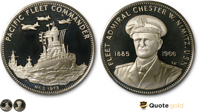 Admiral Chester W Nimitz