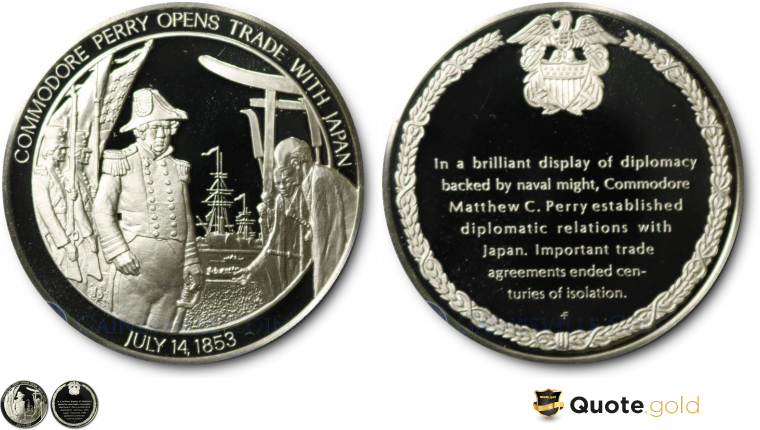 Commodore Perry Opens Trade With Japan