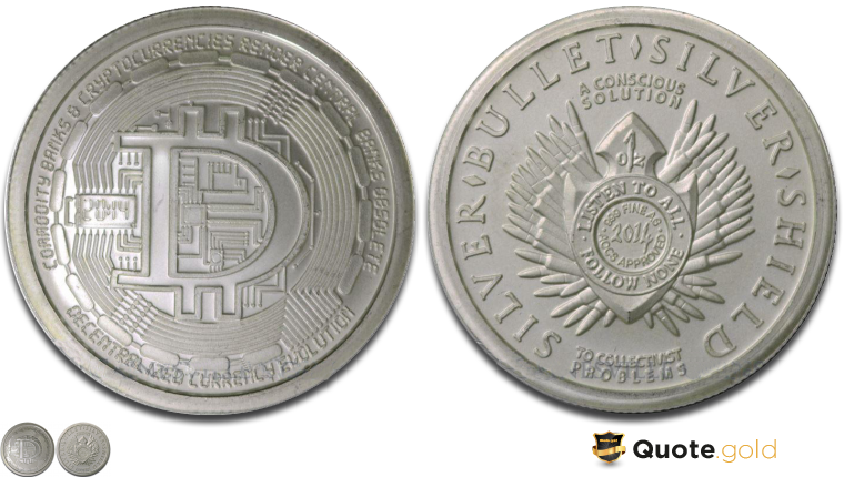 Decentralized Currency - Silver Shield