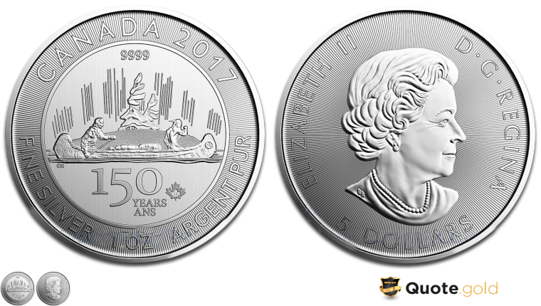 Canada's Voyageur Dollar - 150 years