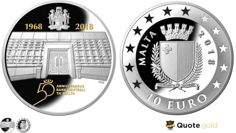 Central Bank of Malta - 50 years