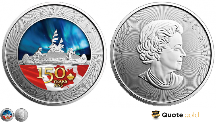 Canada's Voyageur Dollar - 150 years