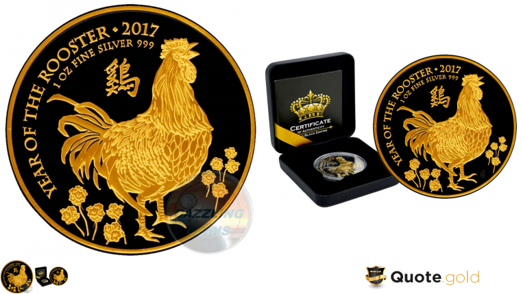 Gold Black Empire -  Year of the rooster -  Year of the rooster