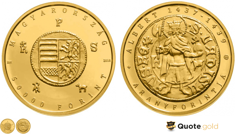 The Gold Florin of Albert Habsburg