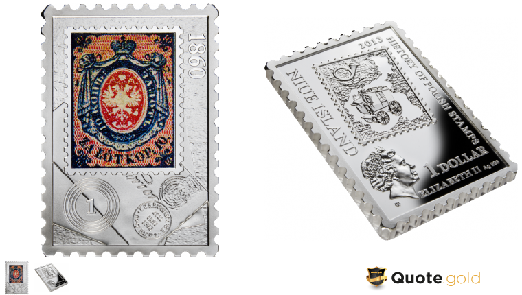 History of Polish Stamps - First Polish stamp