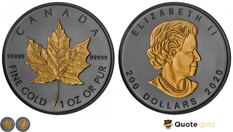 Gilded - Maple Leaf