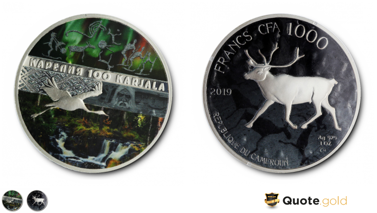 Karelia crane deer - 100 years