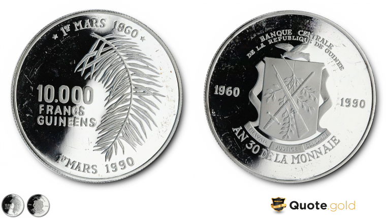 Guinean Franc - 30 years