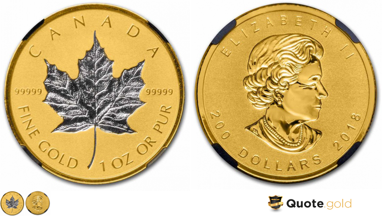 Gilded - Maple Leaf